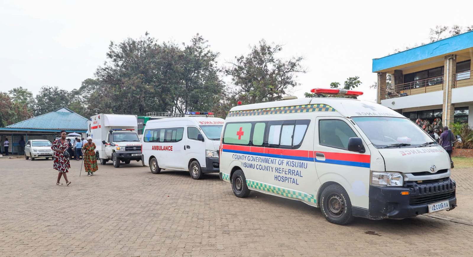 Ambulance launch at JOOTRH, Kisumu