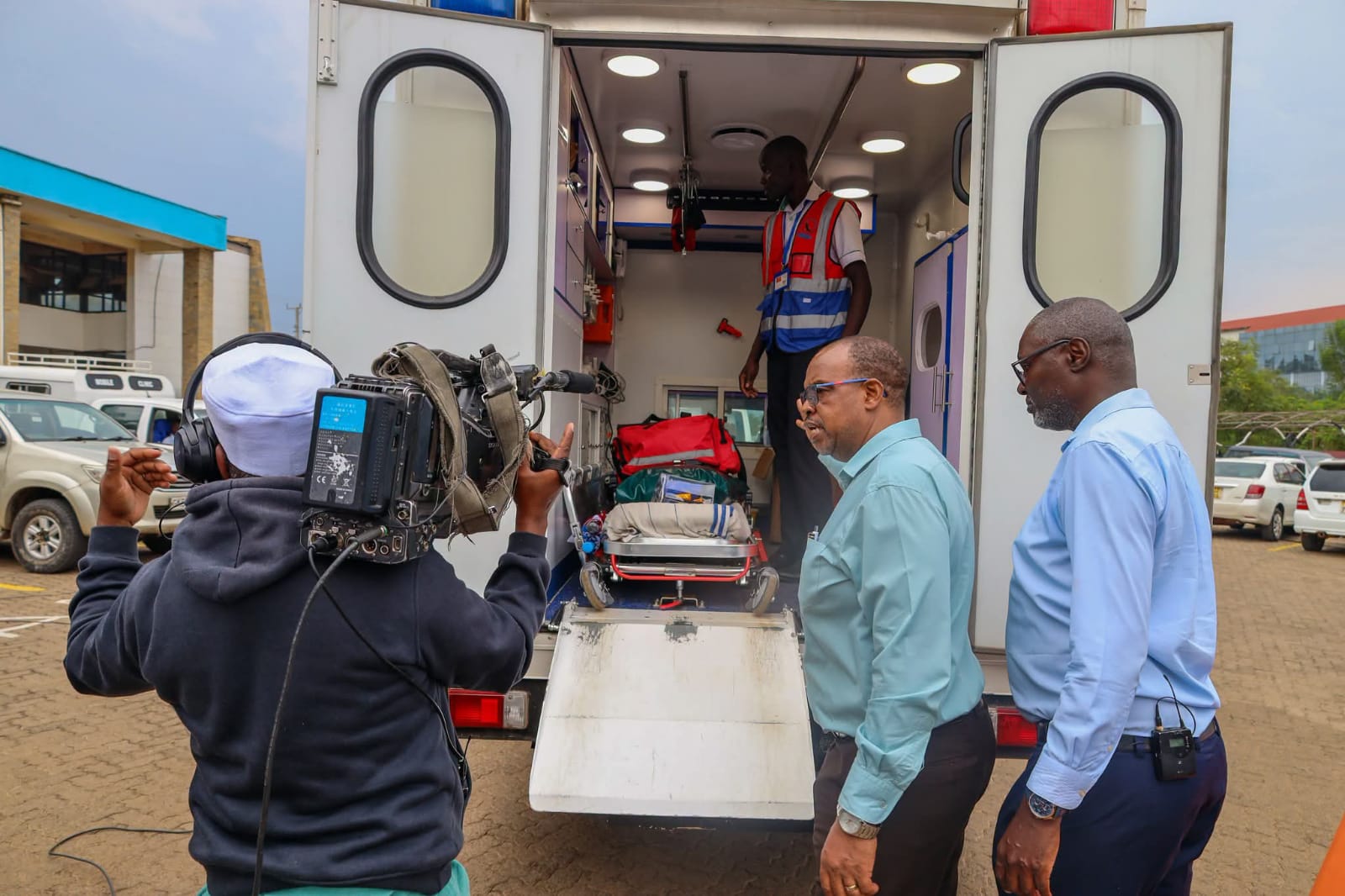 Ambulance launch at JOOTRH, Kisumu